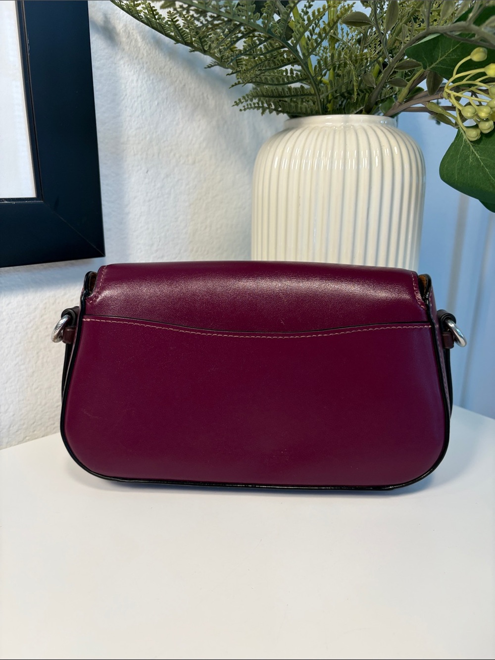 Coach Brie Leather Crossbody Bag - Picture 6 of 14